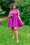 Lamuu Dress Sleeveless - Orchid Bloom