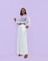 Sarah Pants - Cream white