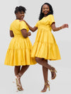 Wamata Dress - Yellow