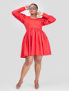 Izulu Doldol dress - Red