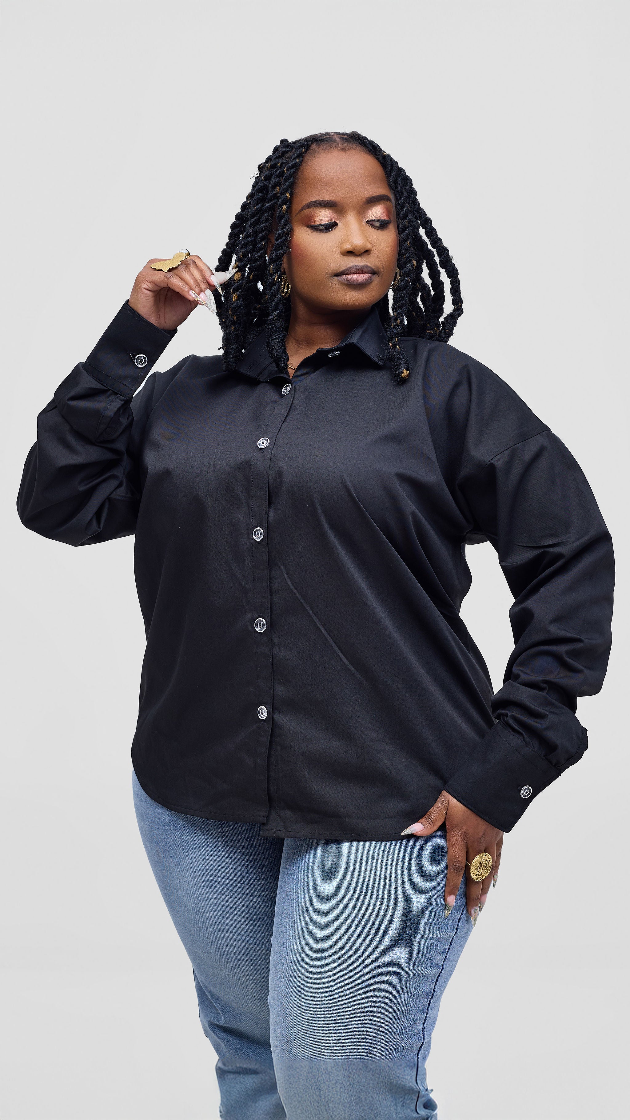 Izulu Alia top - Black