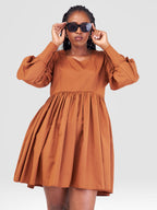 Izulu Doldol Dress - Cinnamon