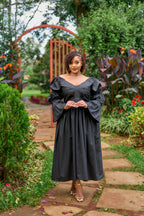 Busara Long Dress - Black
