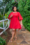 Lamuu Dress - Crimson Rogue