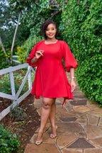 Lamuu Dress - Crimson Rogue