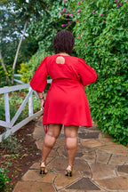 Lamuu Dress - Crimson Rogue