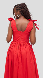 Wangechi Dress - Red