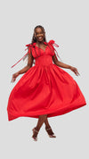 Wangechi Dress - Red