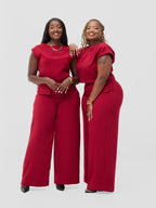 Wanjiru Set - Wine Red