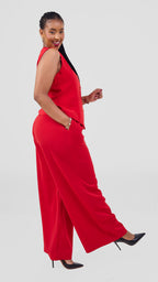 Sarah Pant Set - Red
