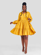Kenderi Dress - Mustard