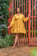 Kenderi Dress - Mustard