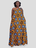 Malkia Dress - Yellow Print