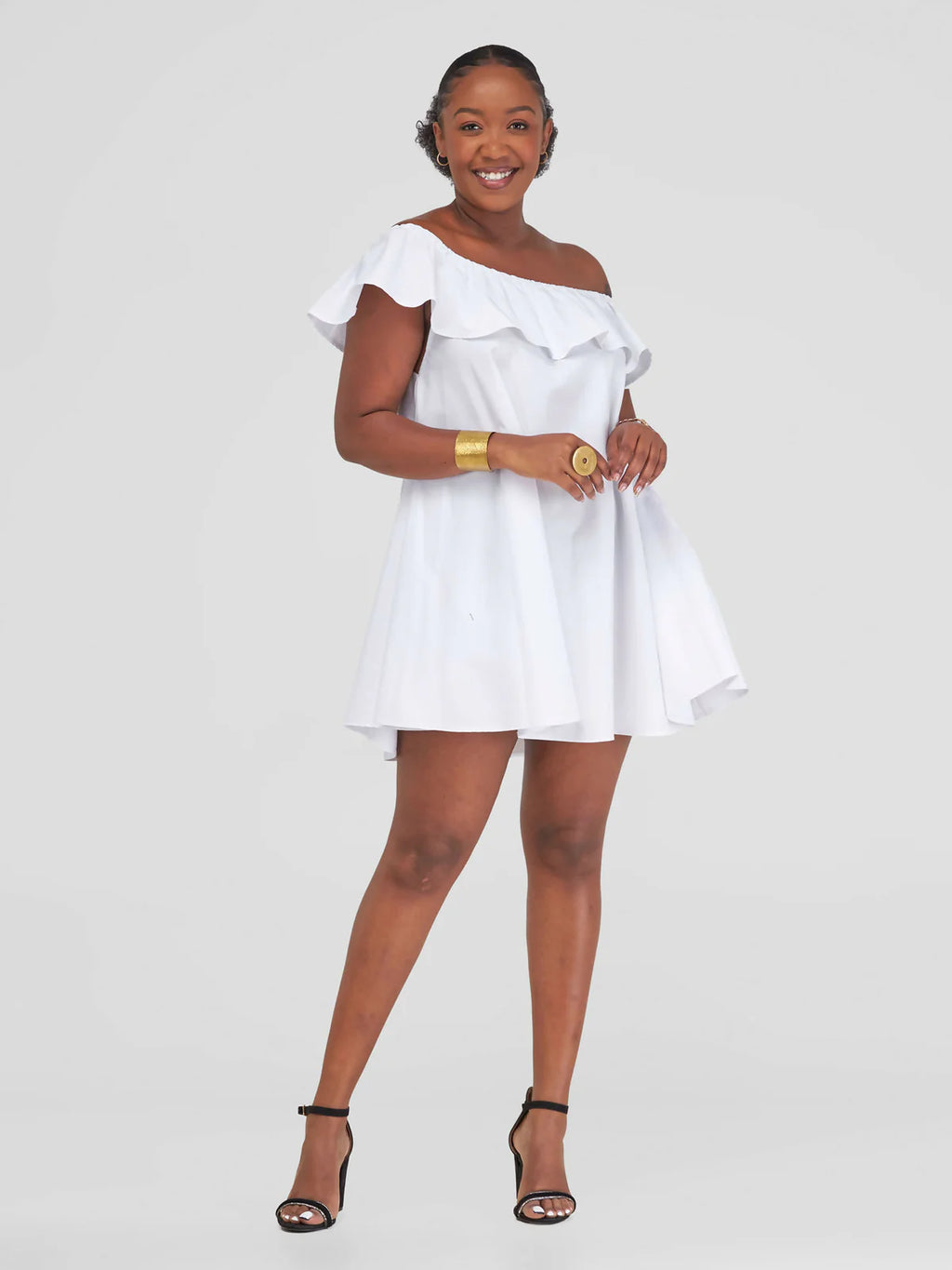 Talek Dress - White