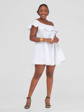 Talek Dress - White