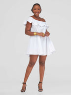 Talek Dress - White