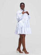 Kenderi Dress - White