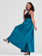 Izulu Kone pants - Teal Blue