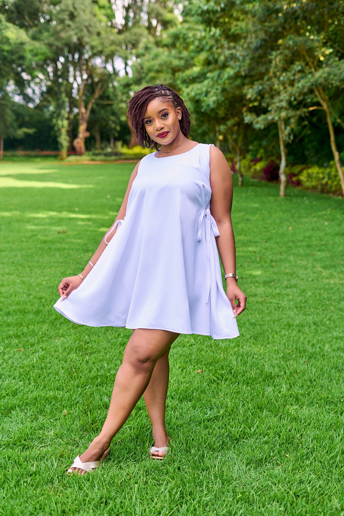 Lamuu Dress Sleeveless - Moonstone