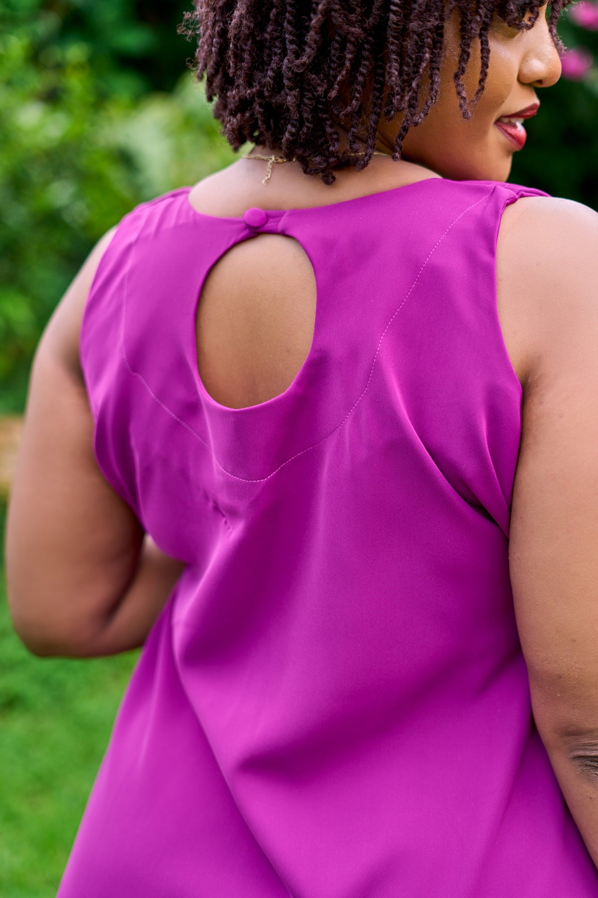 Lamuu Dress Sleeveless - Orchid Bloom
