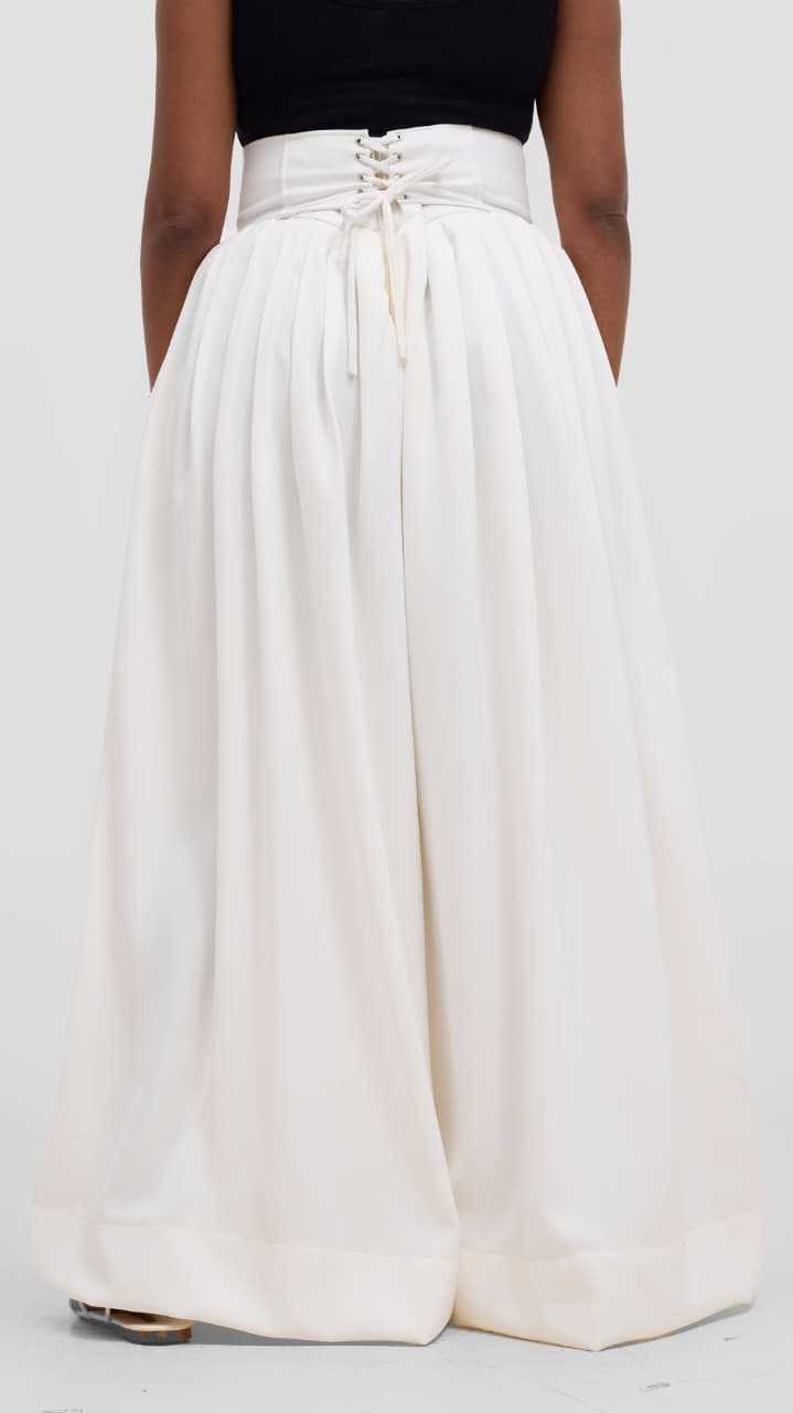 Chapeyu Pant - Cream white
