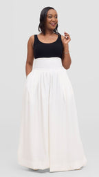Chapeyu Pant - Cream white