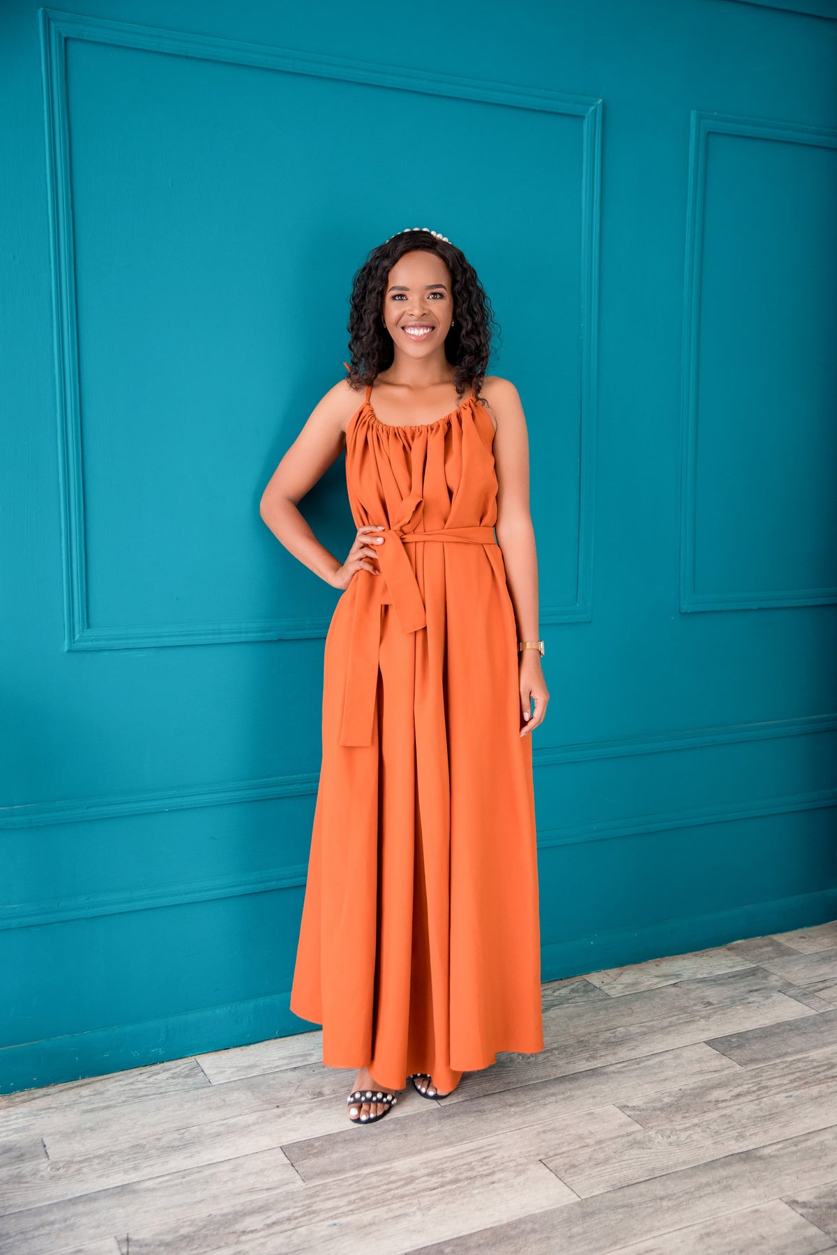 Havannah dress - Burnt Orange