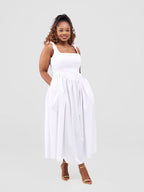 Akina dress - White