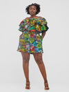 Hildana Short Set - Black Print