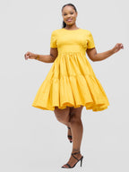 Wamata Dress - Yellow
