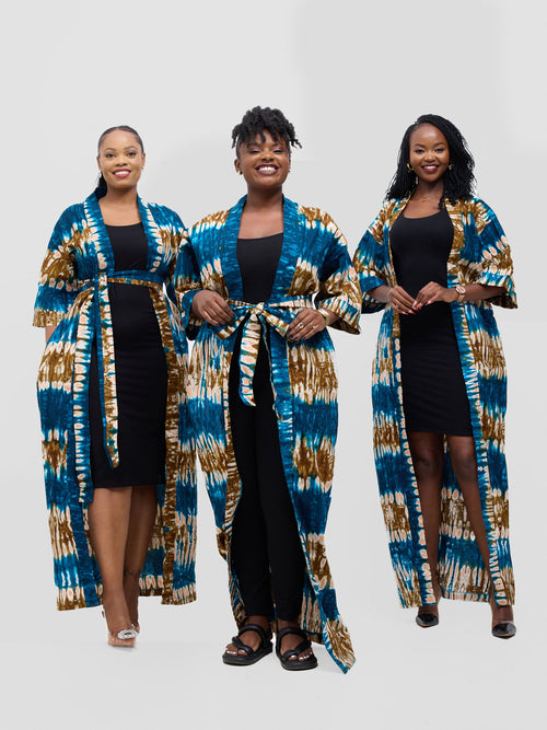 Ashanti 8 Kimono - Brown