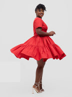 Wamata Dress - Red