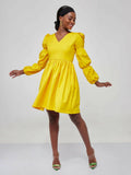 Mzinga Dress - Yellow