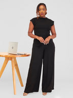 Wanjiru Pant Set - Black