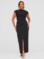 Wanjira Skirt Set - Black