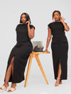 Wanjira Skirt Set - Black
