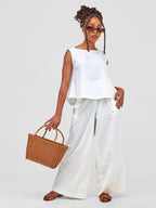 Epiya Set - Cream White Print