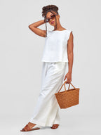 Epiya Set - Cream White Print