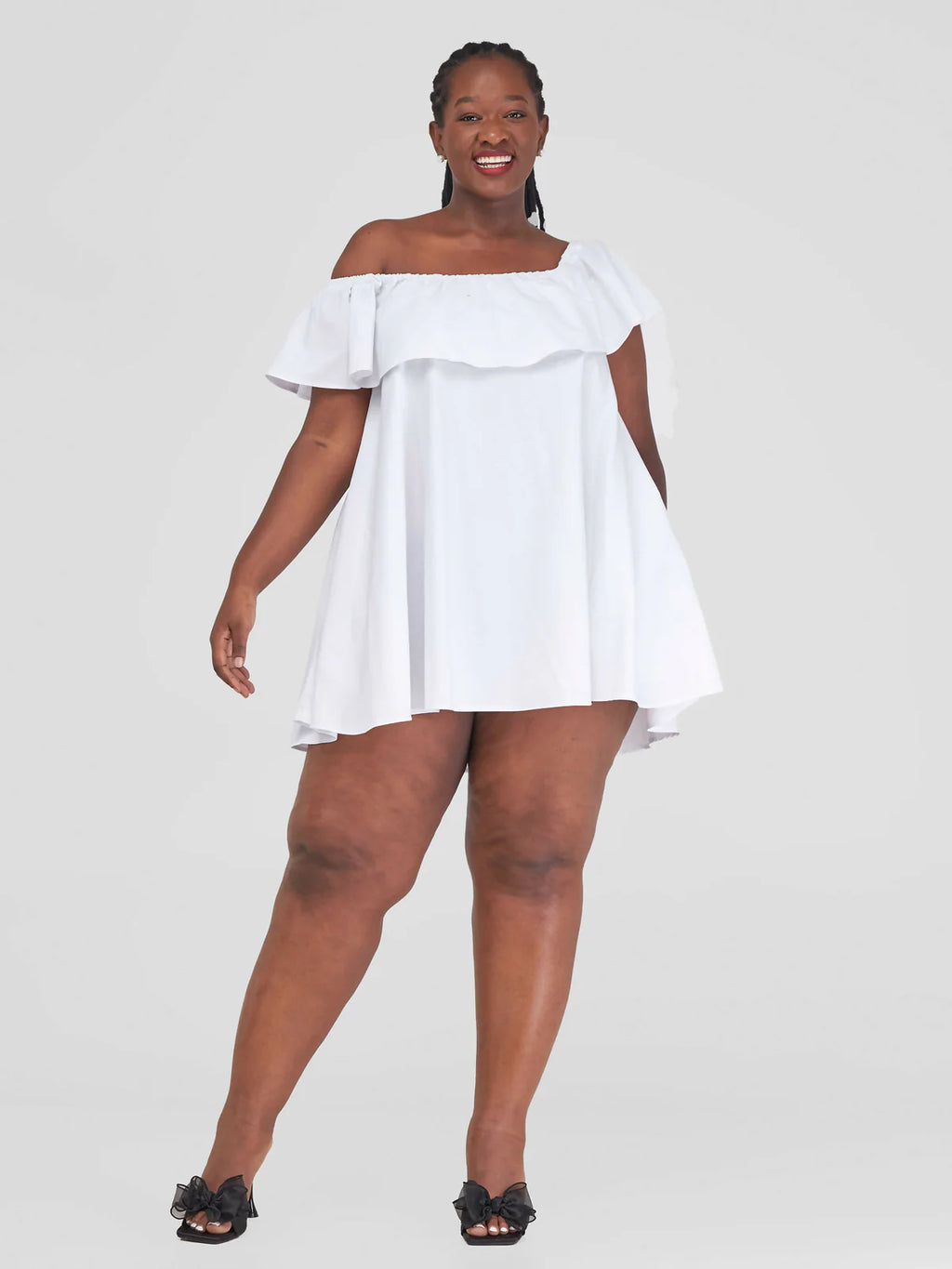 Talek Dress - White