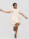 Roho Dress - Cream White