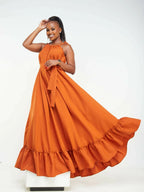 Lugard Dress - Burnt Orange