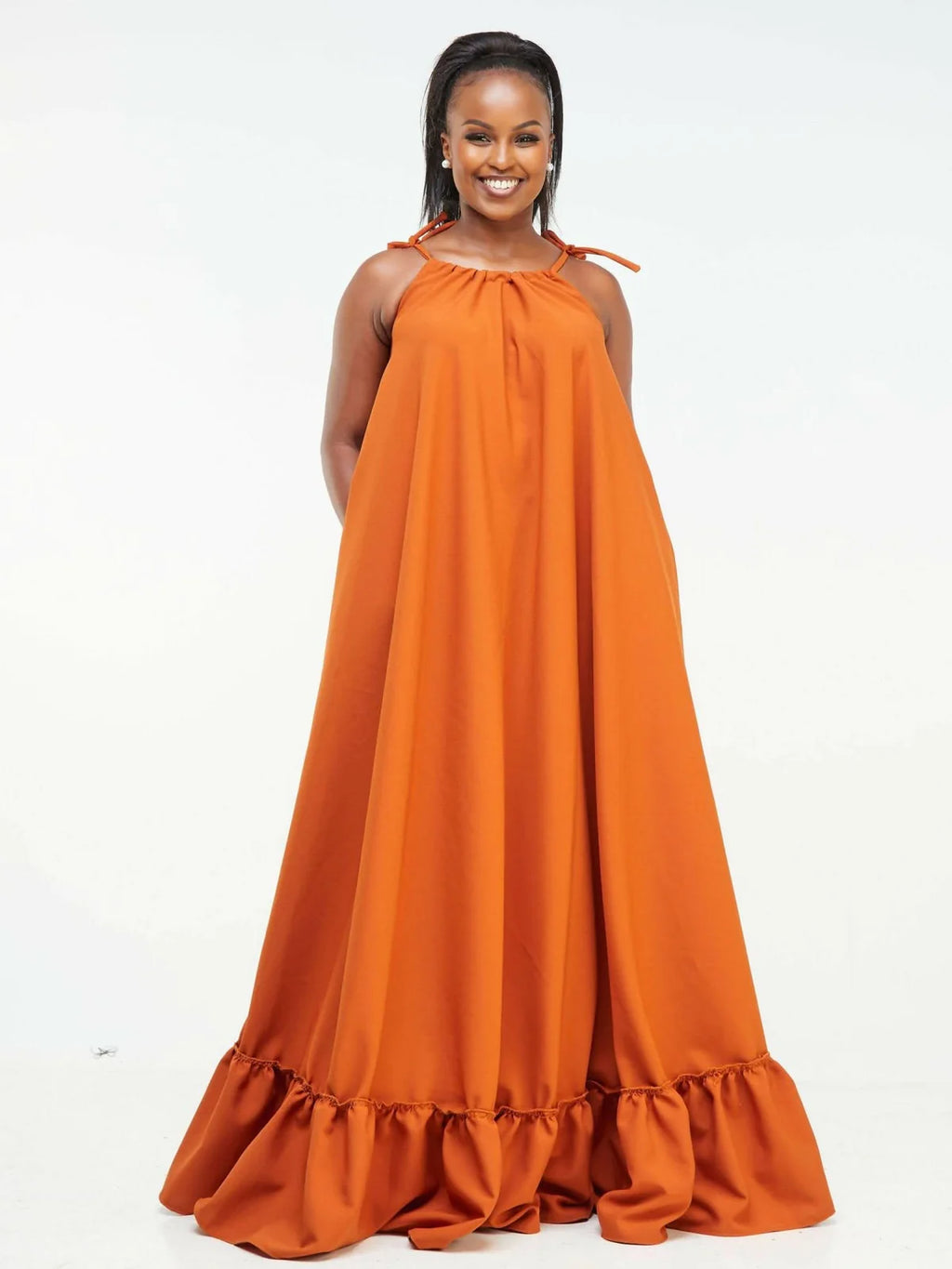 Lugard Dress - Burnt Orange