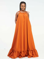 Lugard Dress - Burnt Orange
