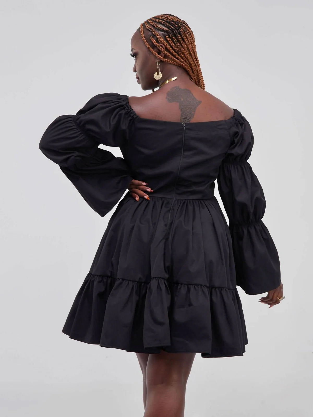 Mukutan Dress - Black