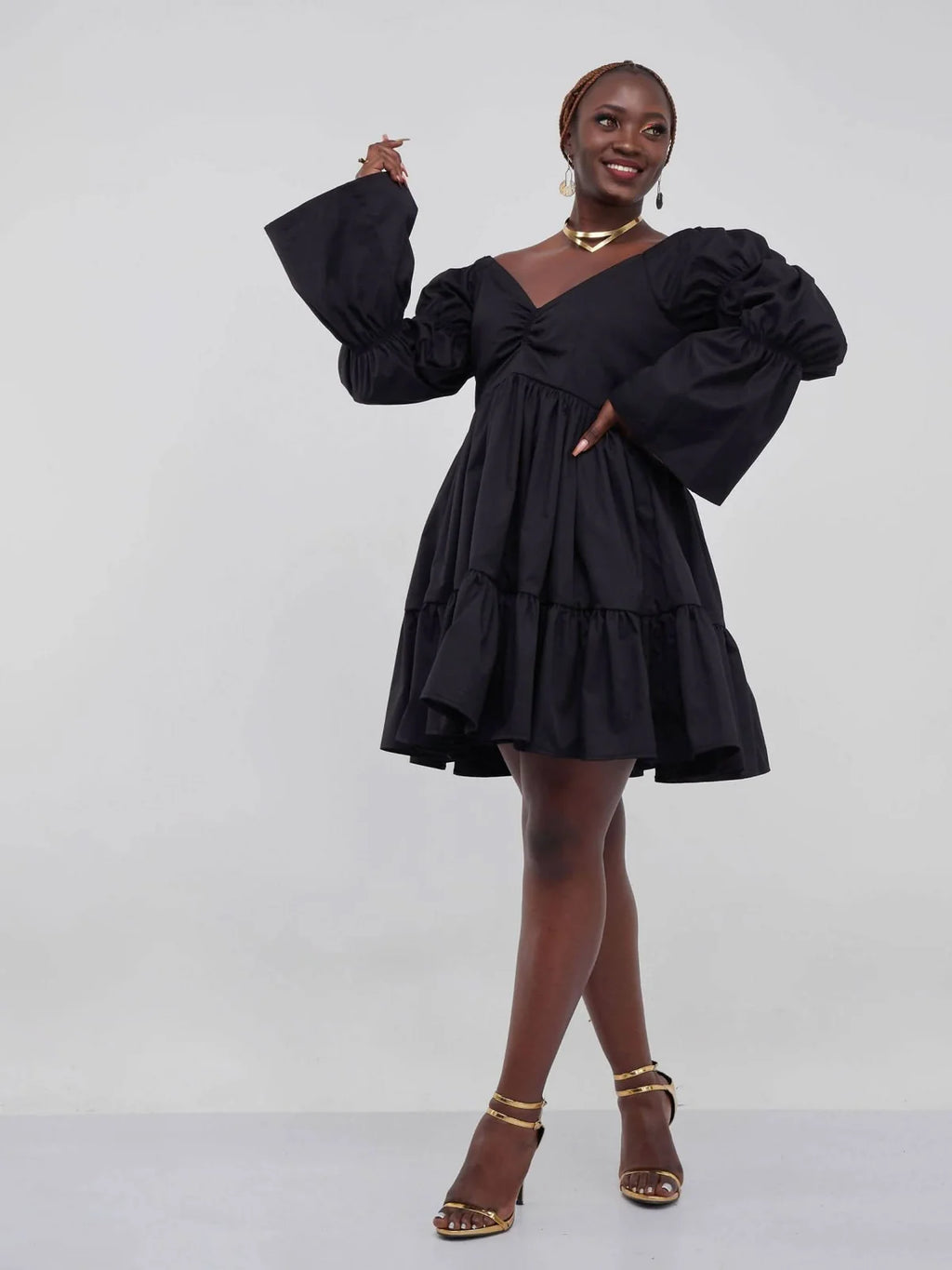 Mukutan Dress - Black