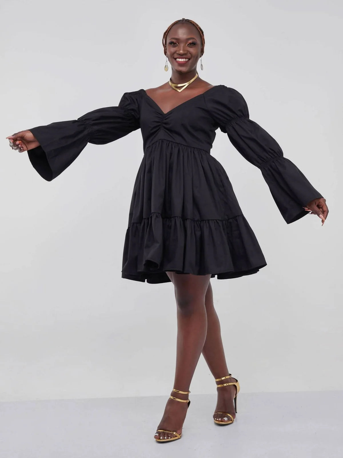 Mukutan Dress - Black