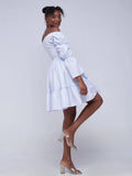 Mukutan Dress - White