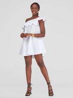 Talek Dress - White