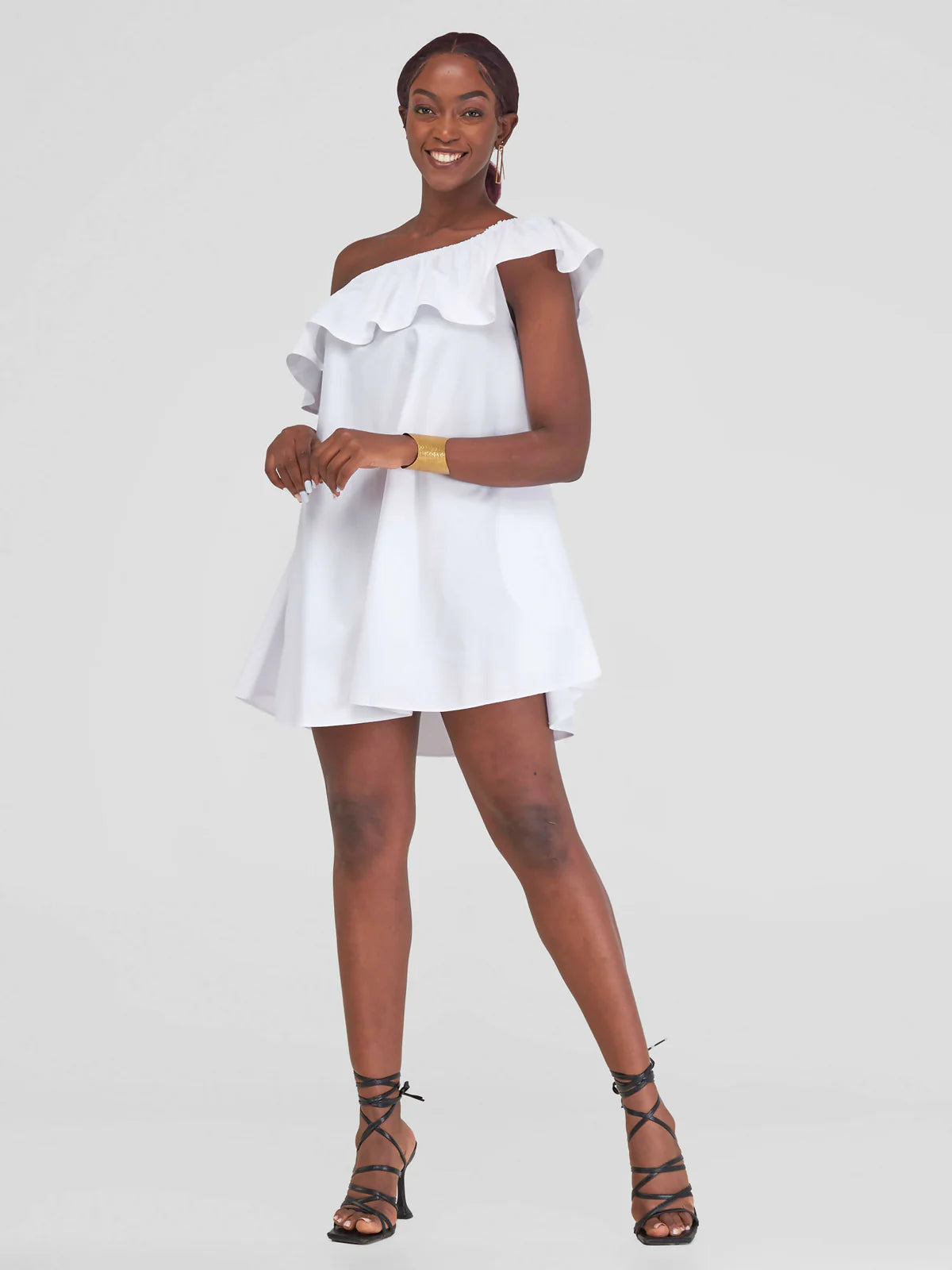 Talek Dress - White