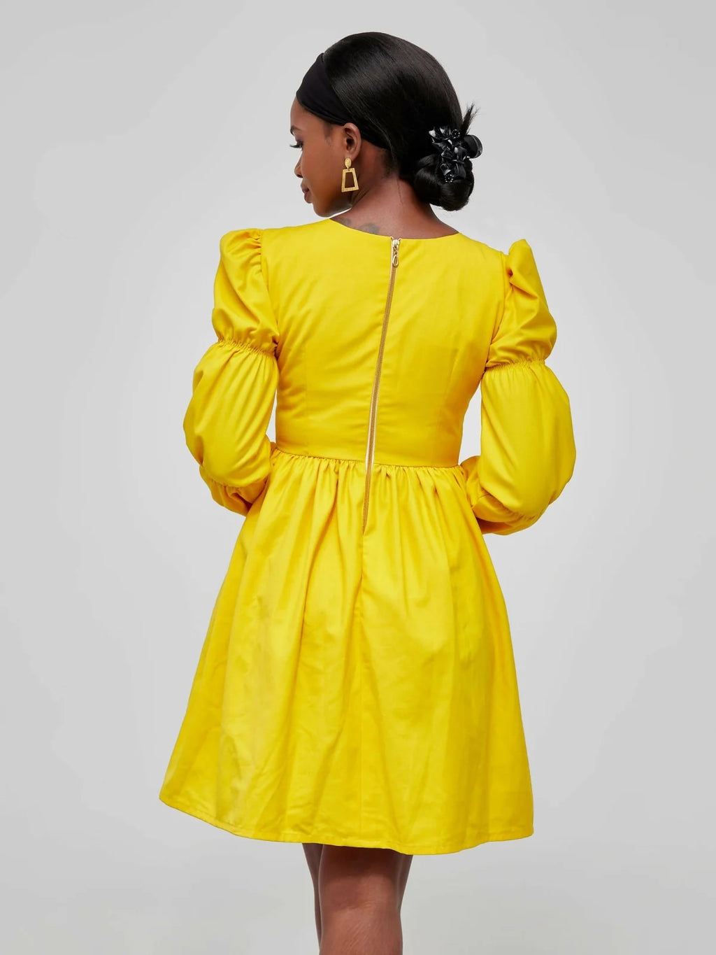 Mzinga Dress - Yellow
